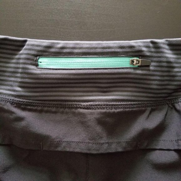 MPG Athletic Running Shorts Black Turquoise - Picture 4 of 8